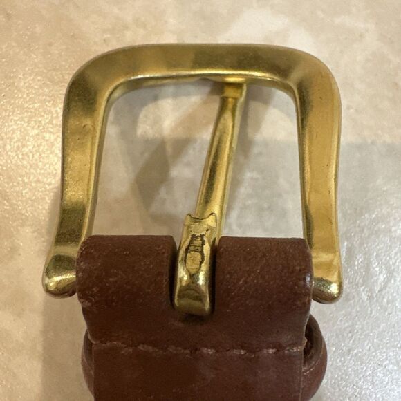 Coach Leather & Canvas Weaved Belt 3880 - Picture 2 of 8